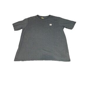 CARHARTT  T-Shirt Mens XXL Striped Original Fit Cotton Blend